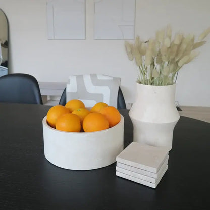 Travertine Fruit Bowl - Ø24cm