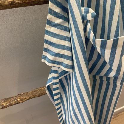 "Grand Bain" Striped Apron