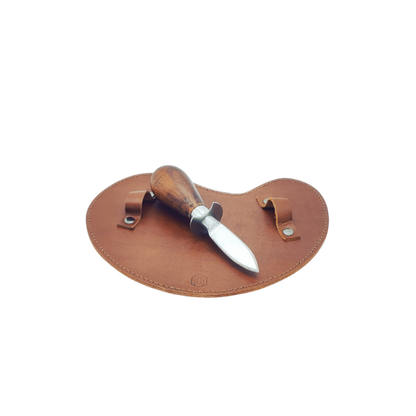 Oyster Knife with Leather Glove