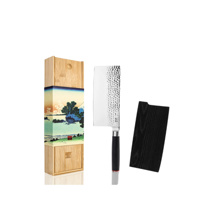 Cuchillo de cocina Cleaver + caja de regalo