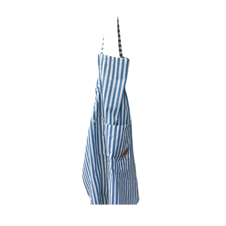 "Grand Bain" Striped Apron