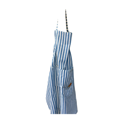 "Grand Bain" Striped Apron