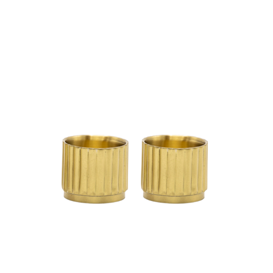 Brass Egg Cups - Set of 2