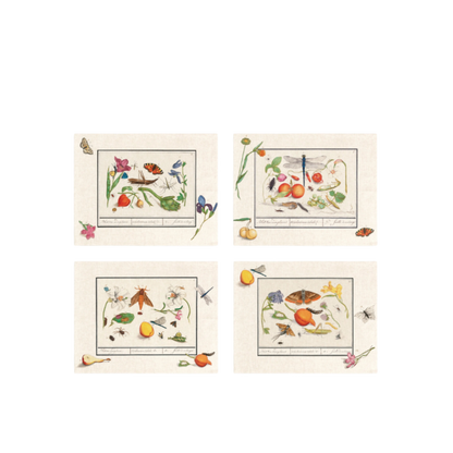 "Anselmus" Linen Placemats – Set of 4