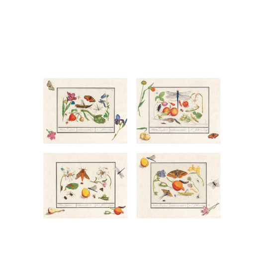 "Anselmus" Linen Placemats – Set of 4