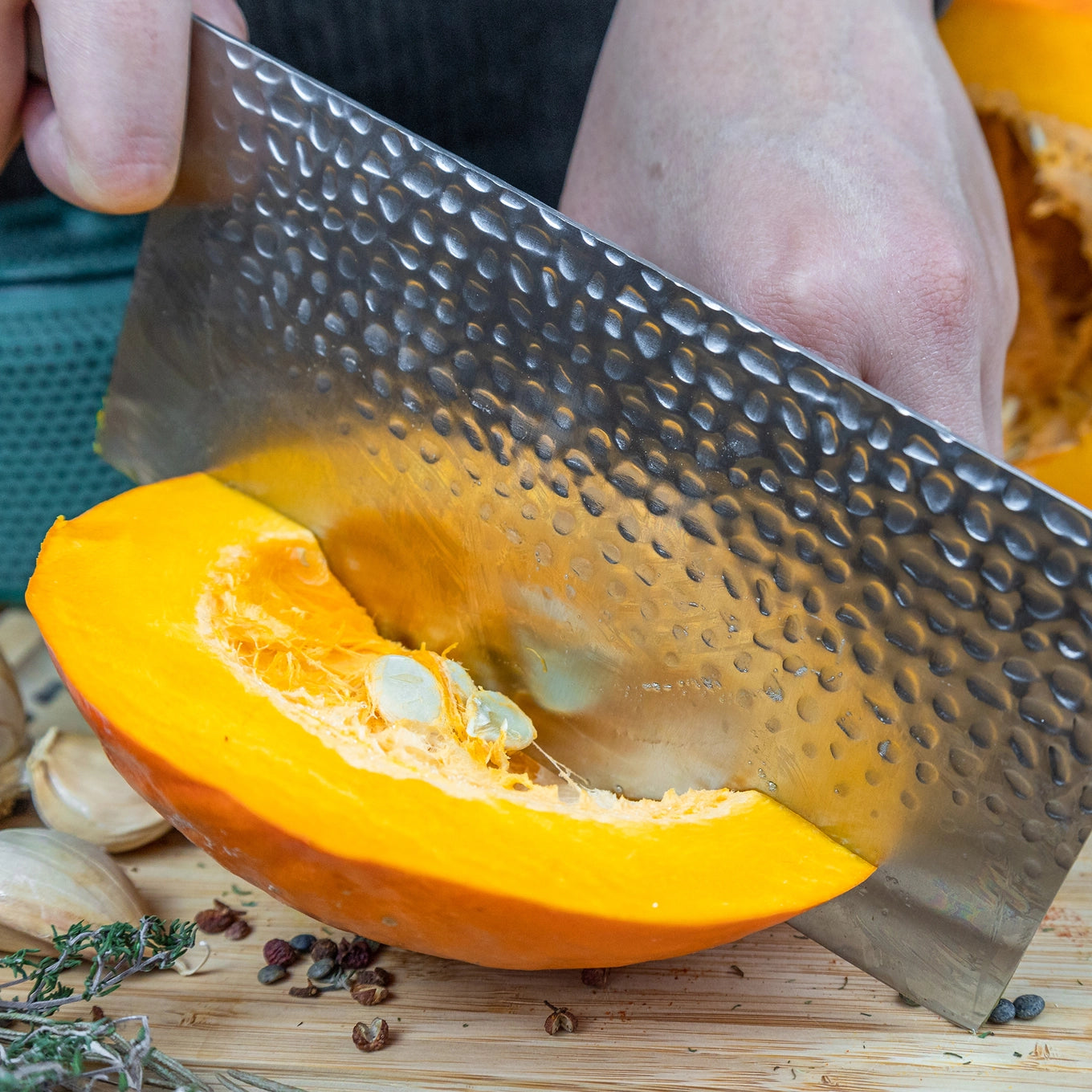 Couteau de cuisine Cleaver + Coffret cadeau